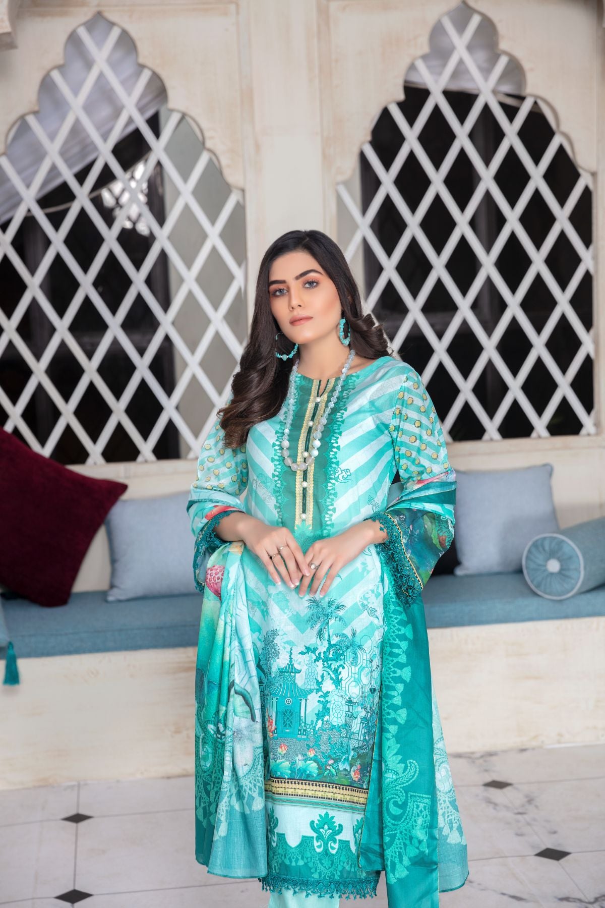 Sapna Digital Lawn - SD1974