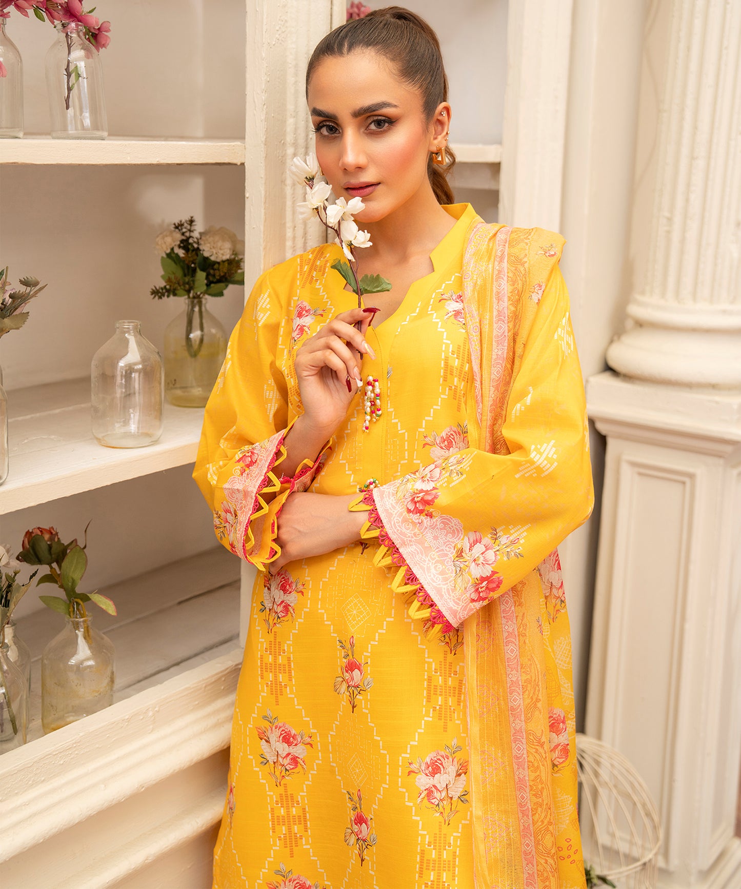 Women Printed 3 Piece Suit - RC2005