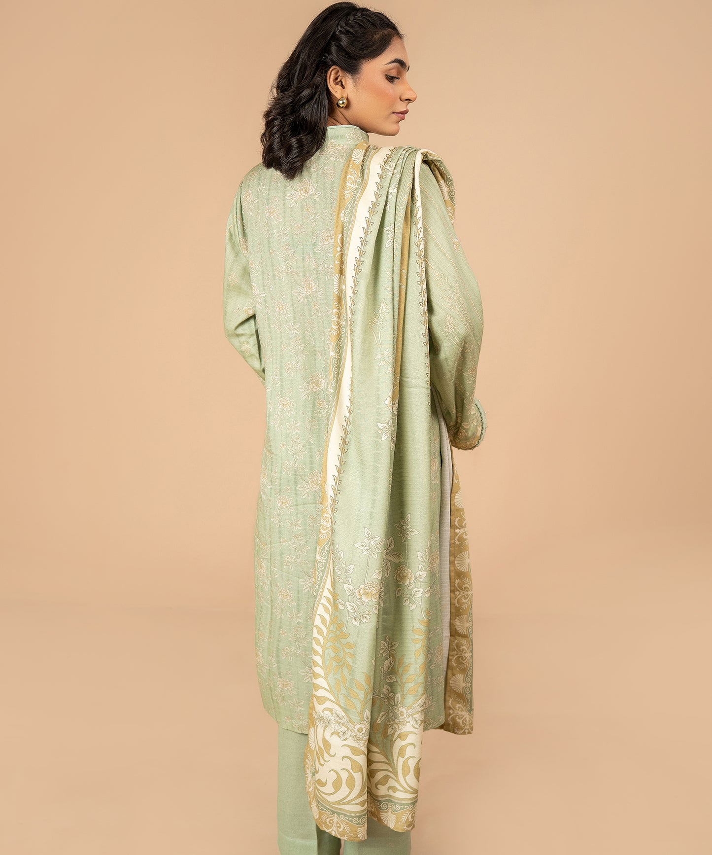 Women Printed 3 Piece Suit - DKL035