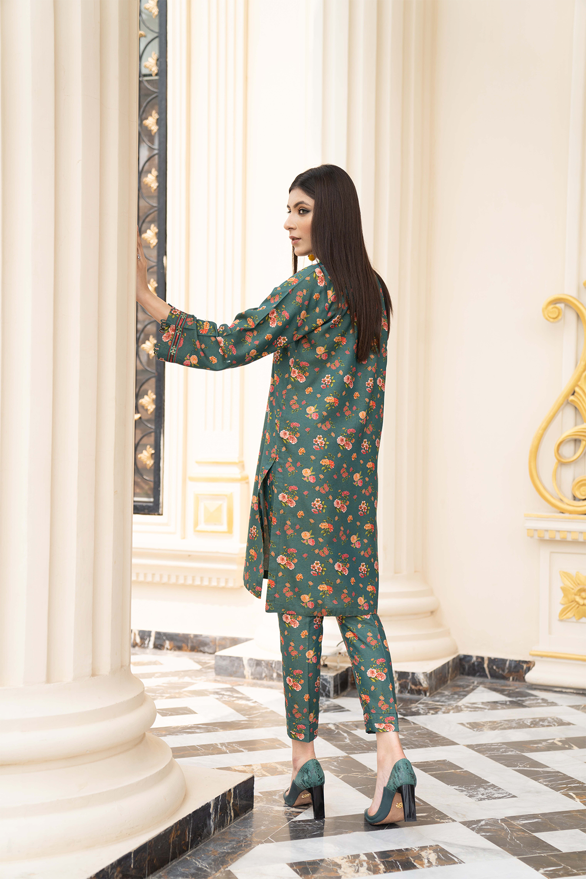 Women Printed 2 Piece Suit - RSL038