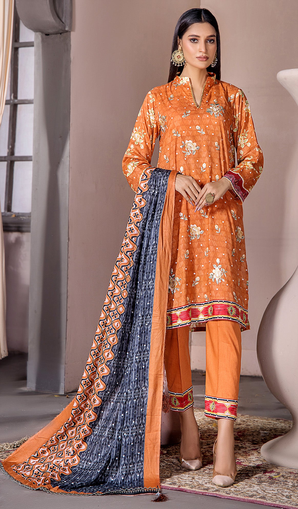 3 Piece SERENE LAWN-38