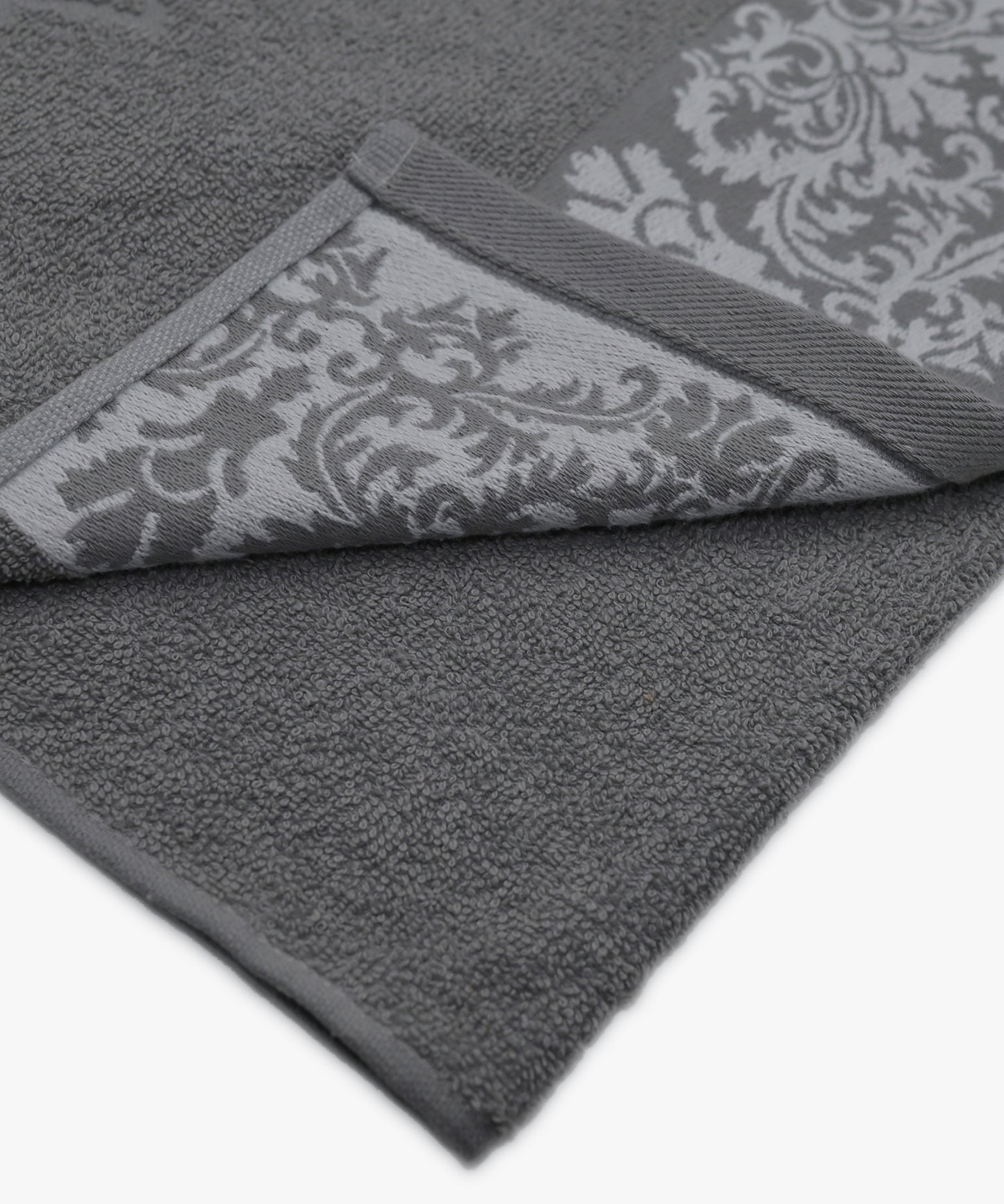 Jacquard Bath Towel - GRY