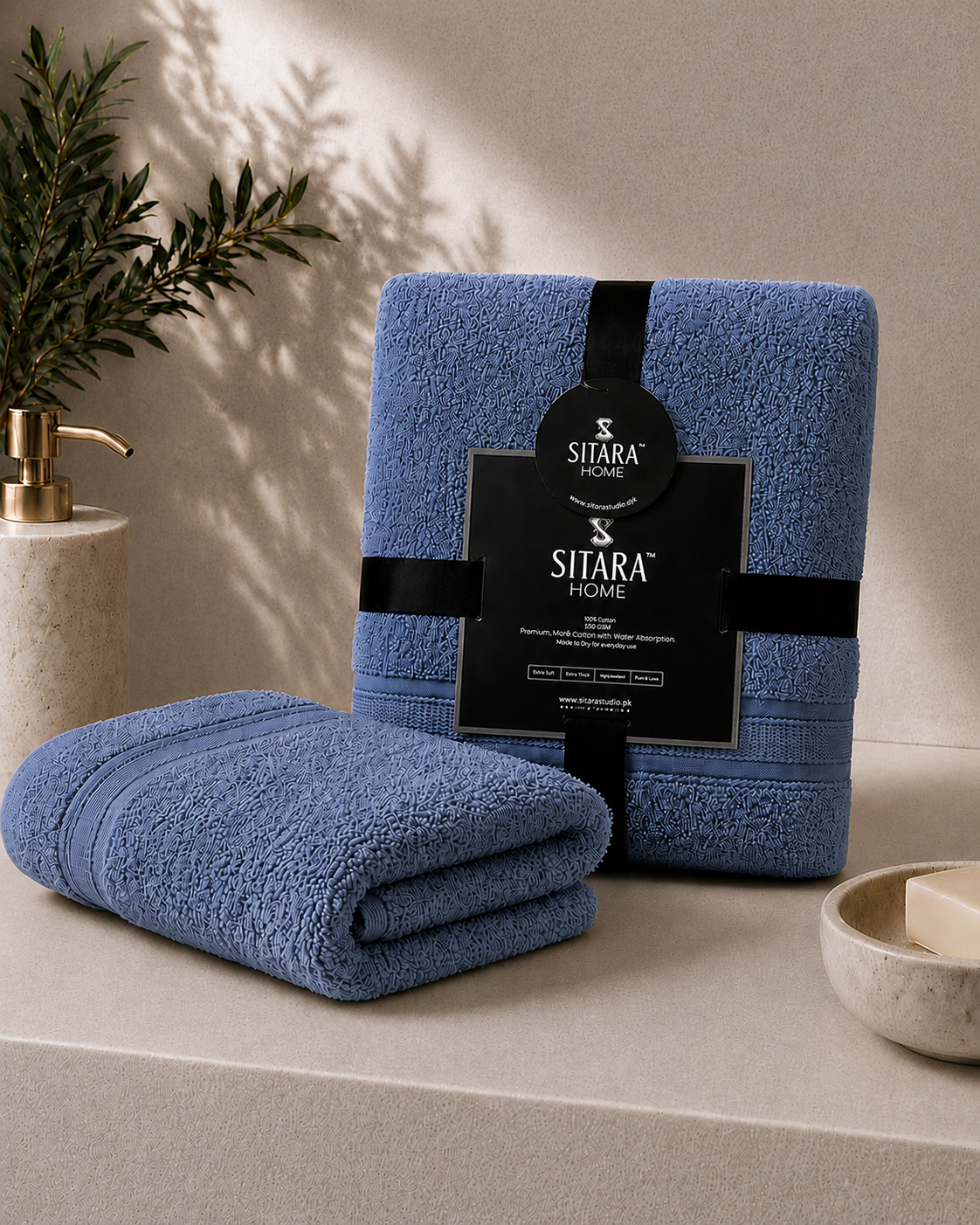 Bath Sheet | Blue