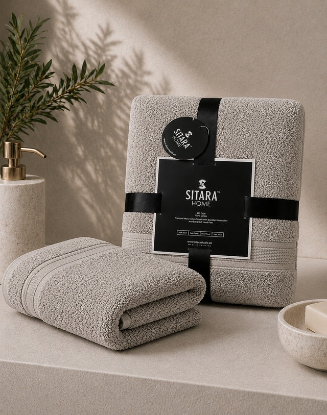 Bath Sheet | Dark Grey