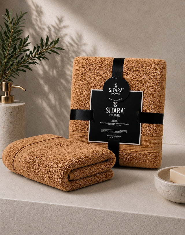 Bath Sheet | Light brown