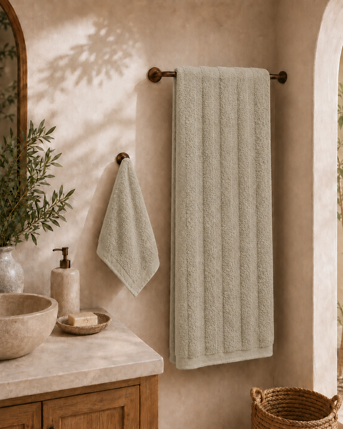 Dobby Bath Towel - PCH
