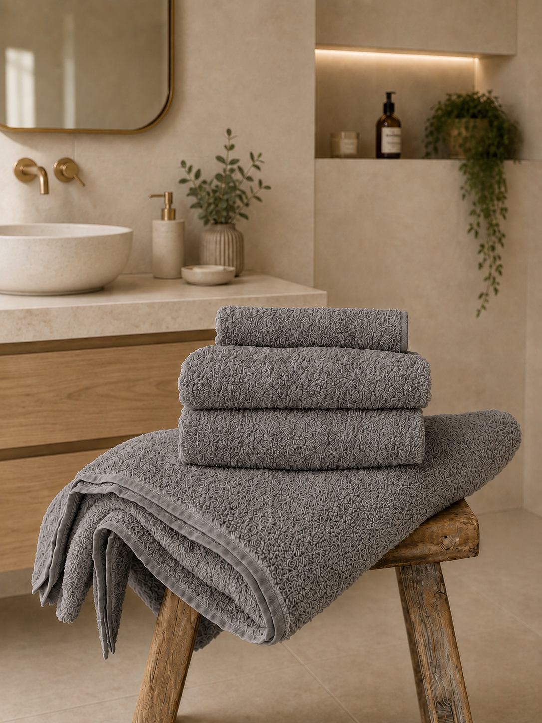 Bath Towel | Dark Grey