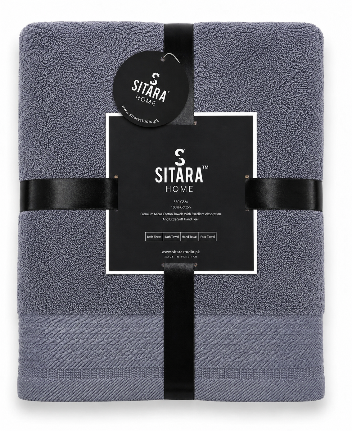 3 Piece Towel Set | Grey