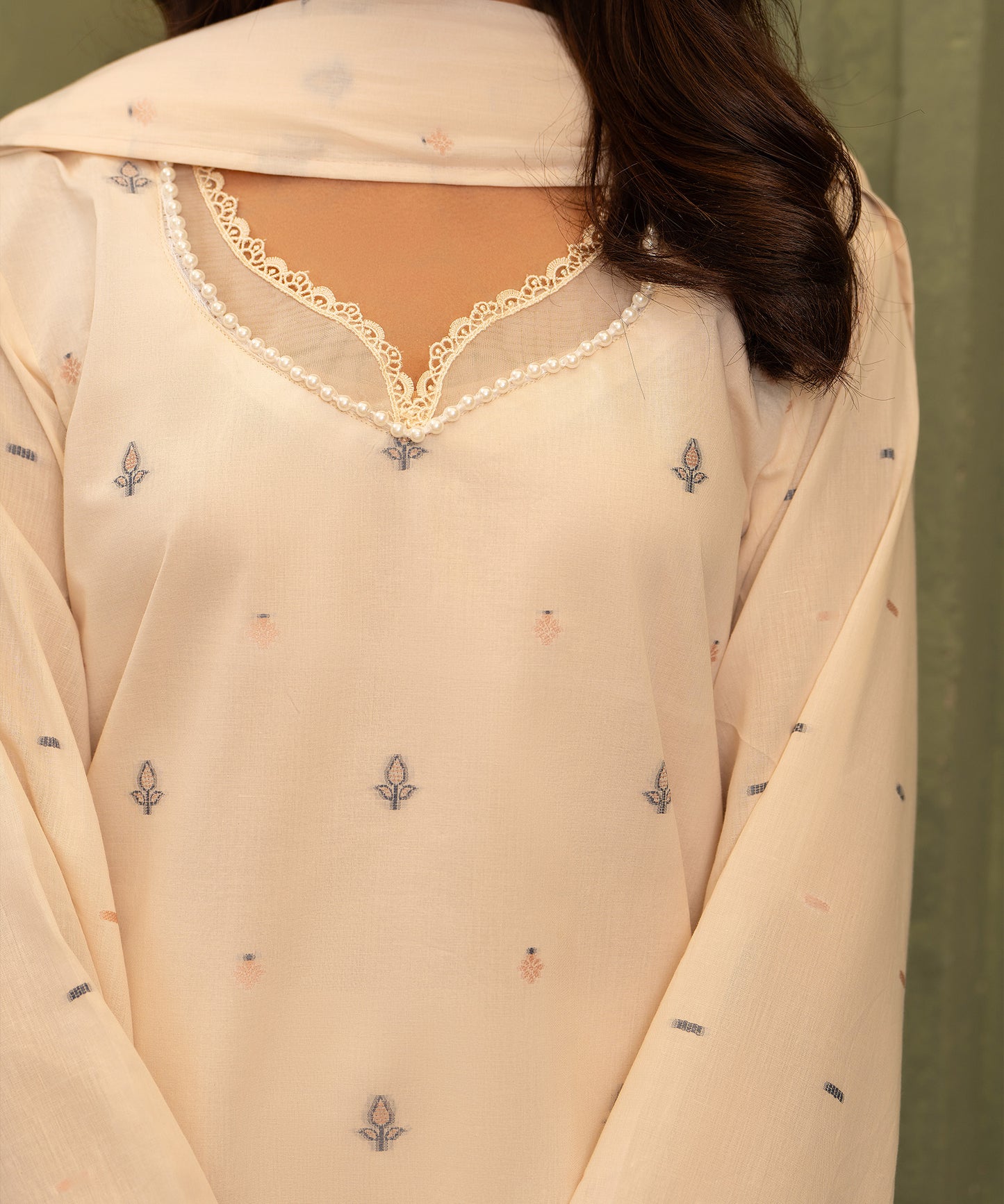 Women Jacquard 3 Piece Suit - JCQ007