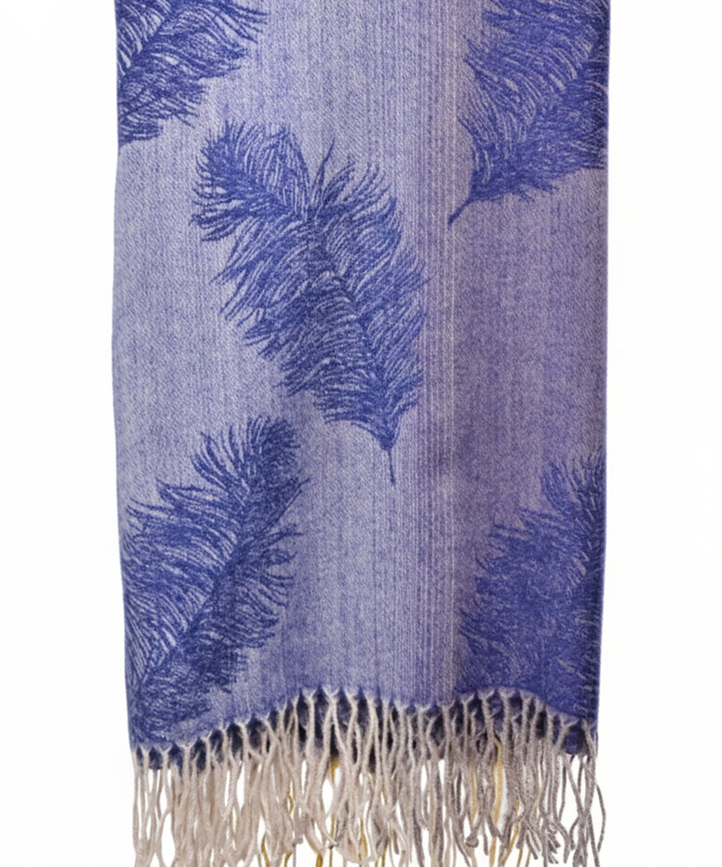 Ladies Shawl 006 - BLU
