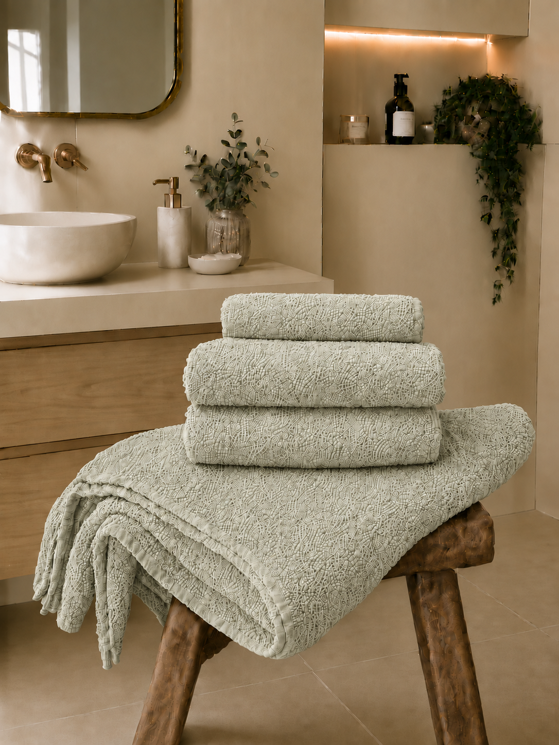 Bath Towel | Light Green