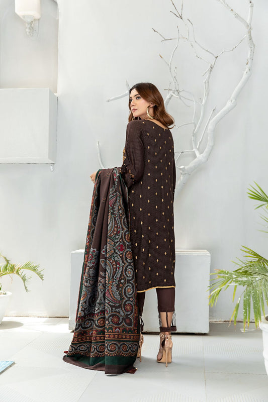 Women Printed 4 Piece Suit - QUN052
