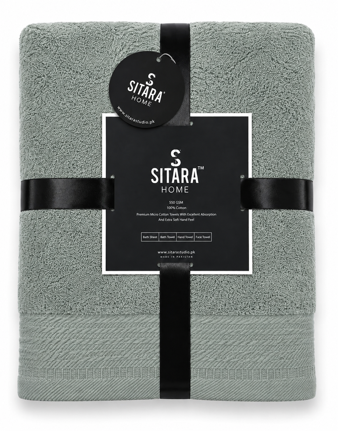 3 Piece Towel Set | Sage