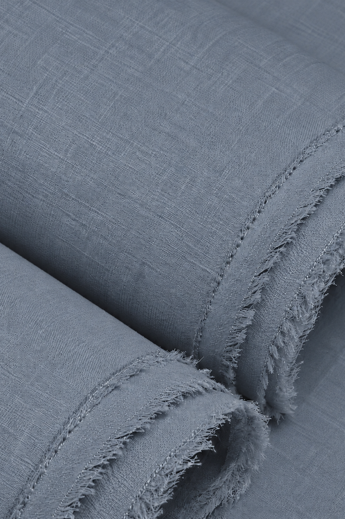 SWISS GOLD CAMBRIC | COTTON - SKY BLUE