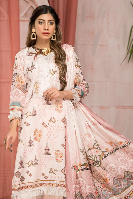Women Printed 4 Piece Suit - SD2028