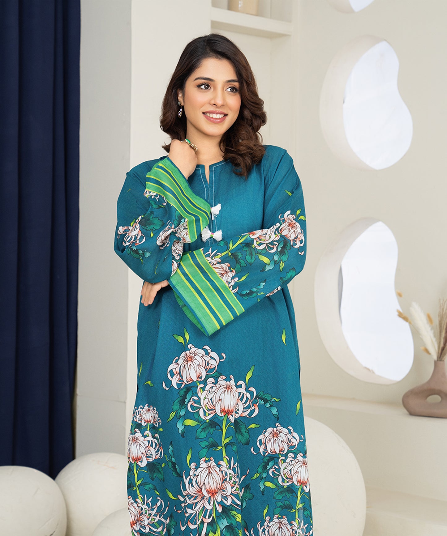 Zinc Cotton Suit - LDS 1057