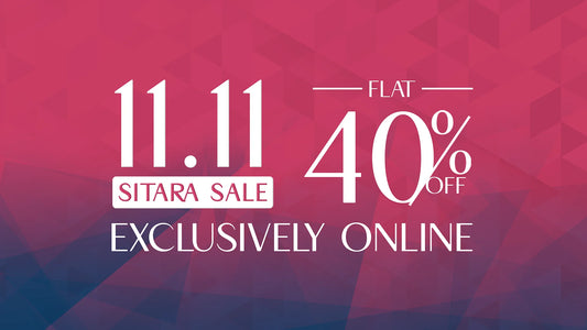 Don't Miss: 11 11 2023 Sale on Sitara Studios!