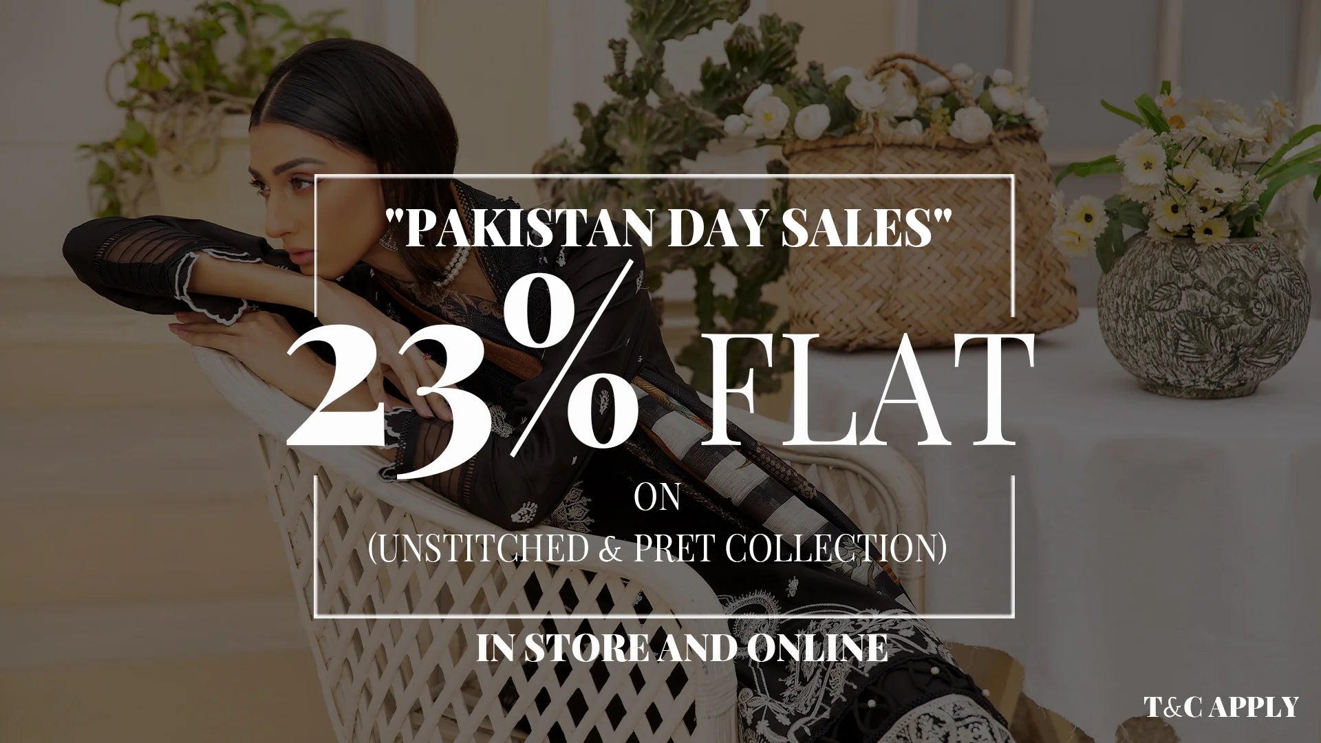 Celebrate Pakistan Day 2024 with Stiara Studio FLAT 23% off !!