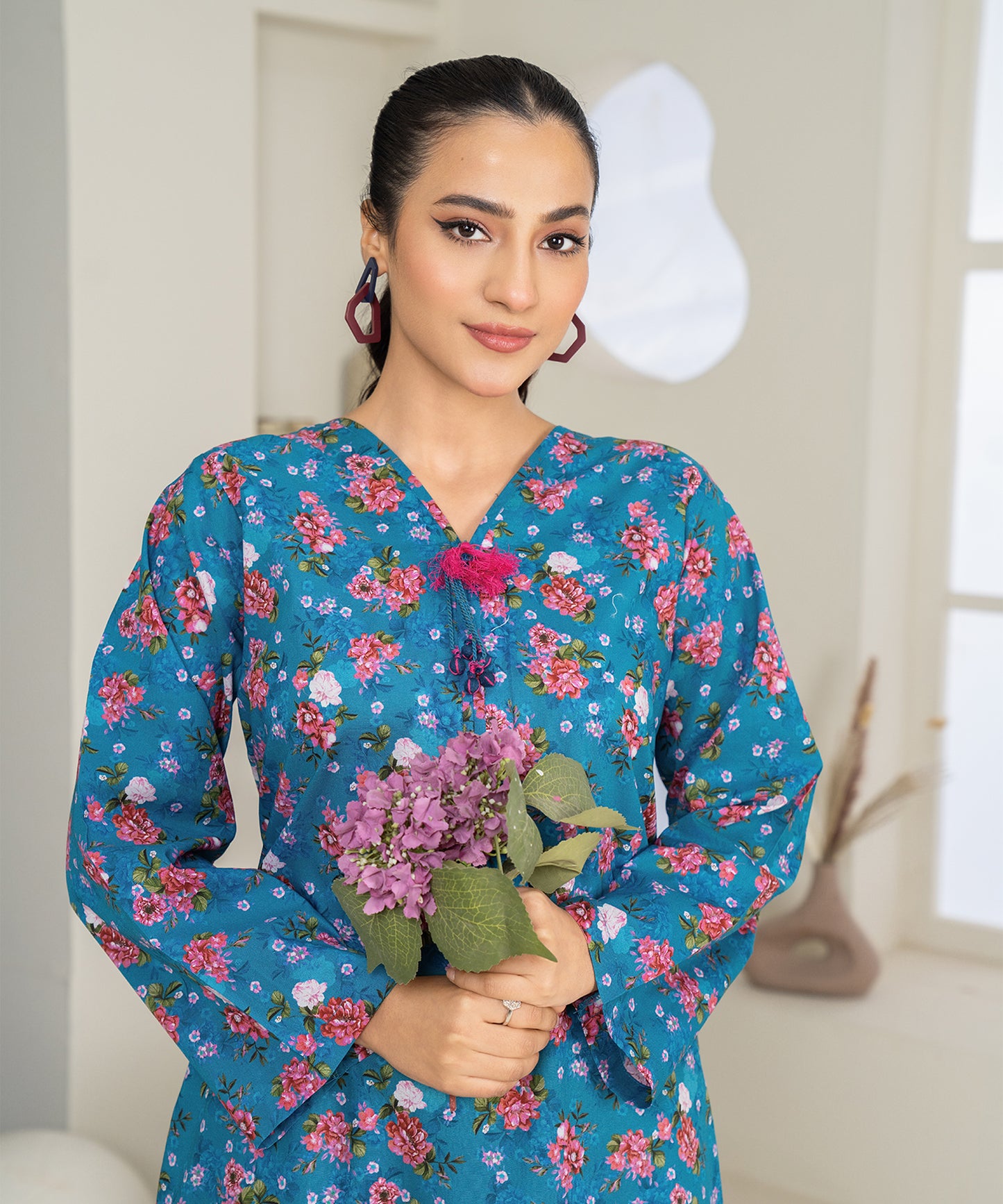 Women Printed Shirt - LDS1043