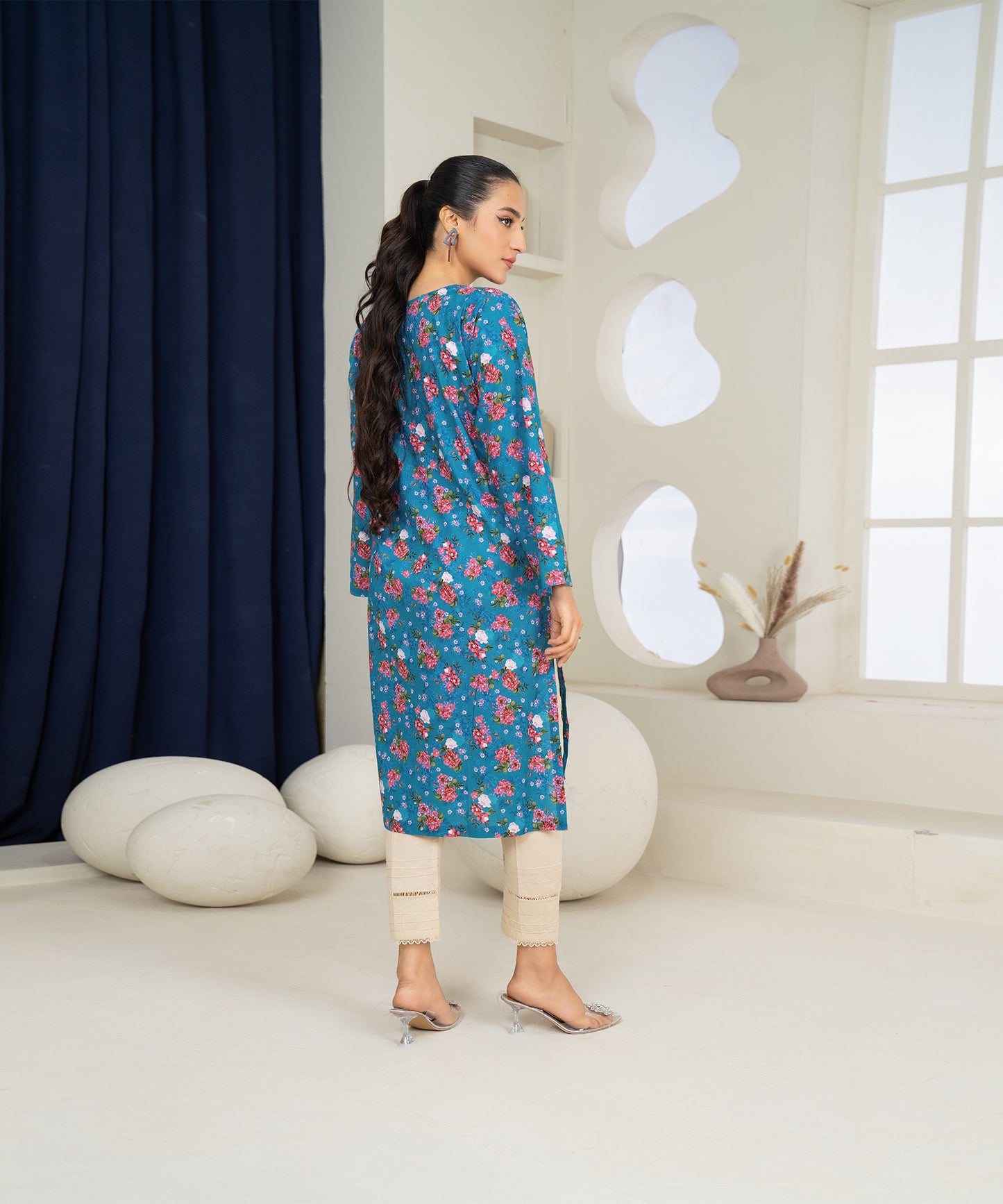 Women Printed Shirt - LDS1043