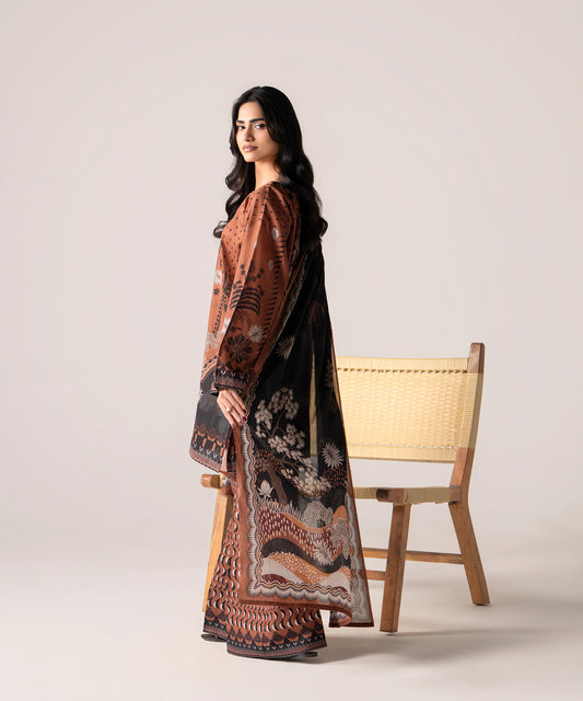 Women Printed 3 Piece Suit - DTD136