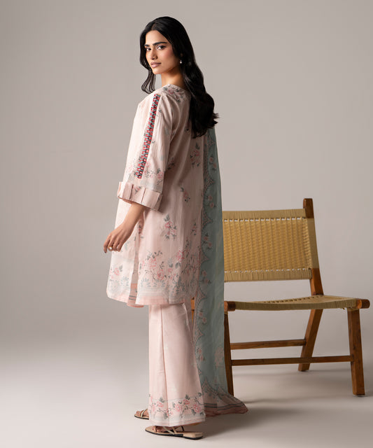 Women Printed 3 Piece Suit - DTD140