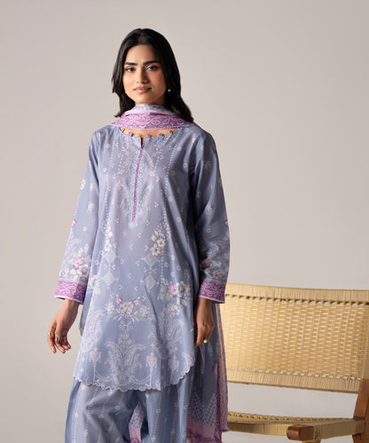 Women Printed 3 Piece Suit - DTD141