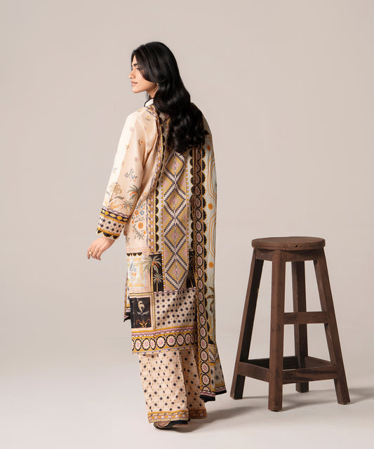 Women Printed 3 Piece Suit - DTD142