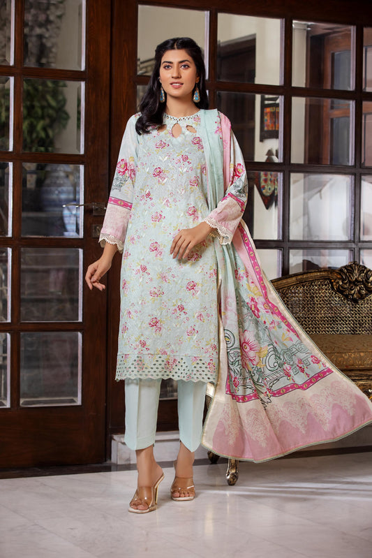 3PC UNIVERSAL DIGITAL Embroidered 146