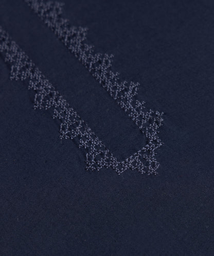 SUPER AMBER EMB | WASH & WEAR -NAVY BLUE