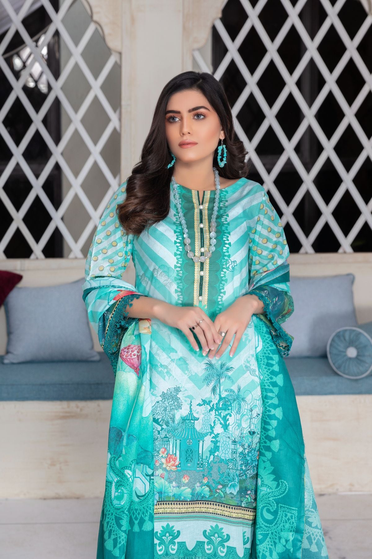 Sapna Digital Lawn - SD1974
