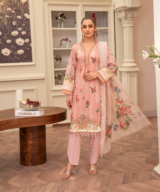 Women Printed 3 Piece Suit  - RC2002