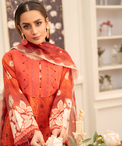 Women Printed 3 Piece Suit  - RC2004