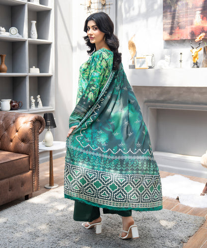 Women Printed 3 Piece Suit  - PT2004