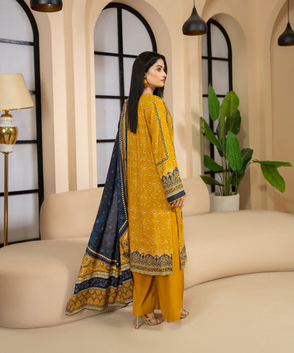 Women Printed 3 Piece Suit  - PT2005
