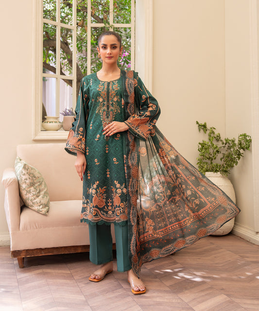 Women Printed 3 Piece Suit  - RC2006