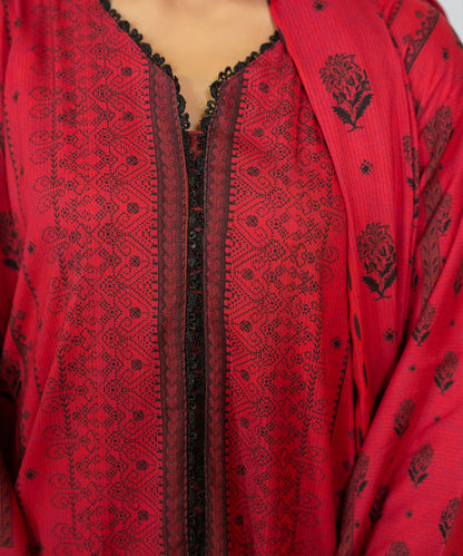 Women Printed 3 Piece Suit  - PT2006