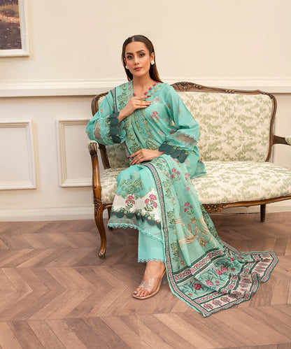 Women Printed 3 Piece Suit  - RC2007