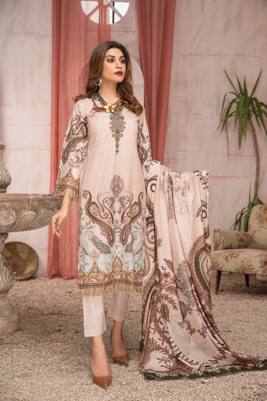 Women Printed 4 Piece Suit - SD2025