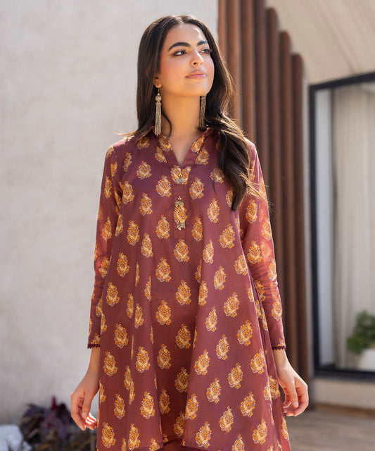 Women Printed 2 Piece Suit  - SDL205