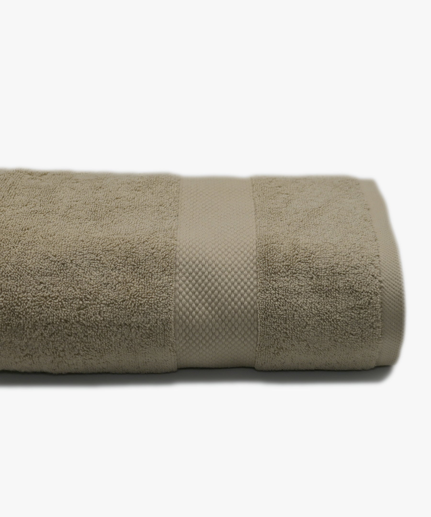 Dobby Bath Towel - BRN