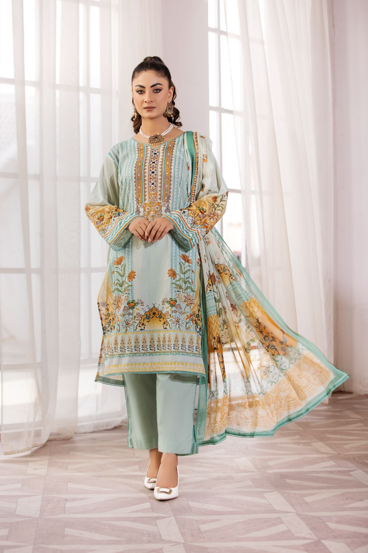 3PC Sapna Digital Suit  2151