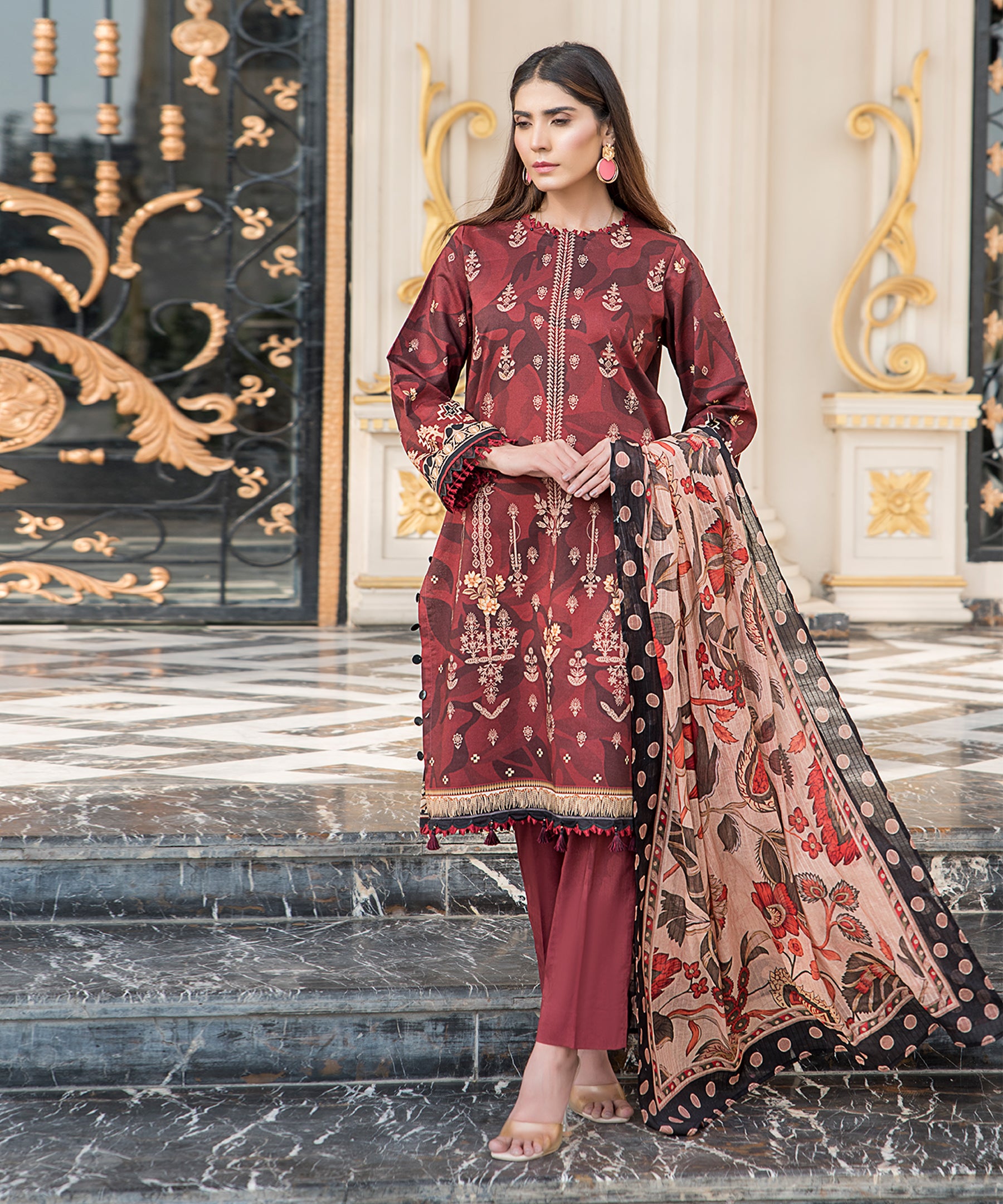 3PC Sapna Digital Collection - 2201