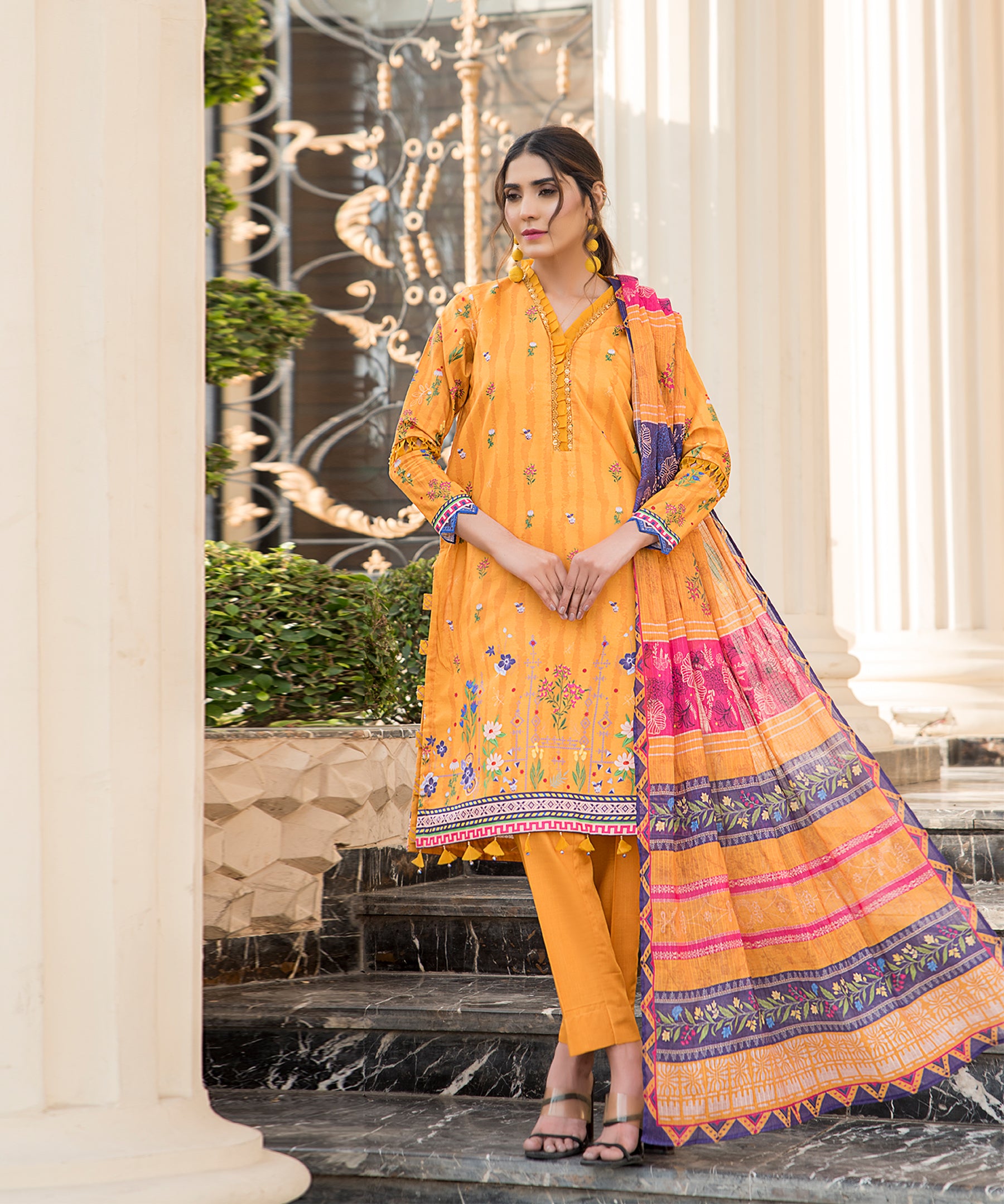 3PC Sapna Digital Collection - 2203