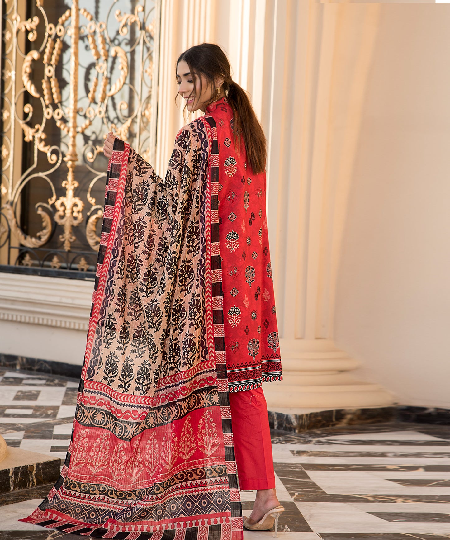 3PC Sapna Digital Collection - 2204