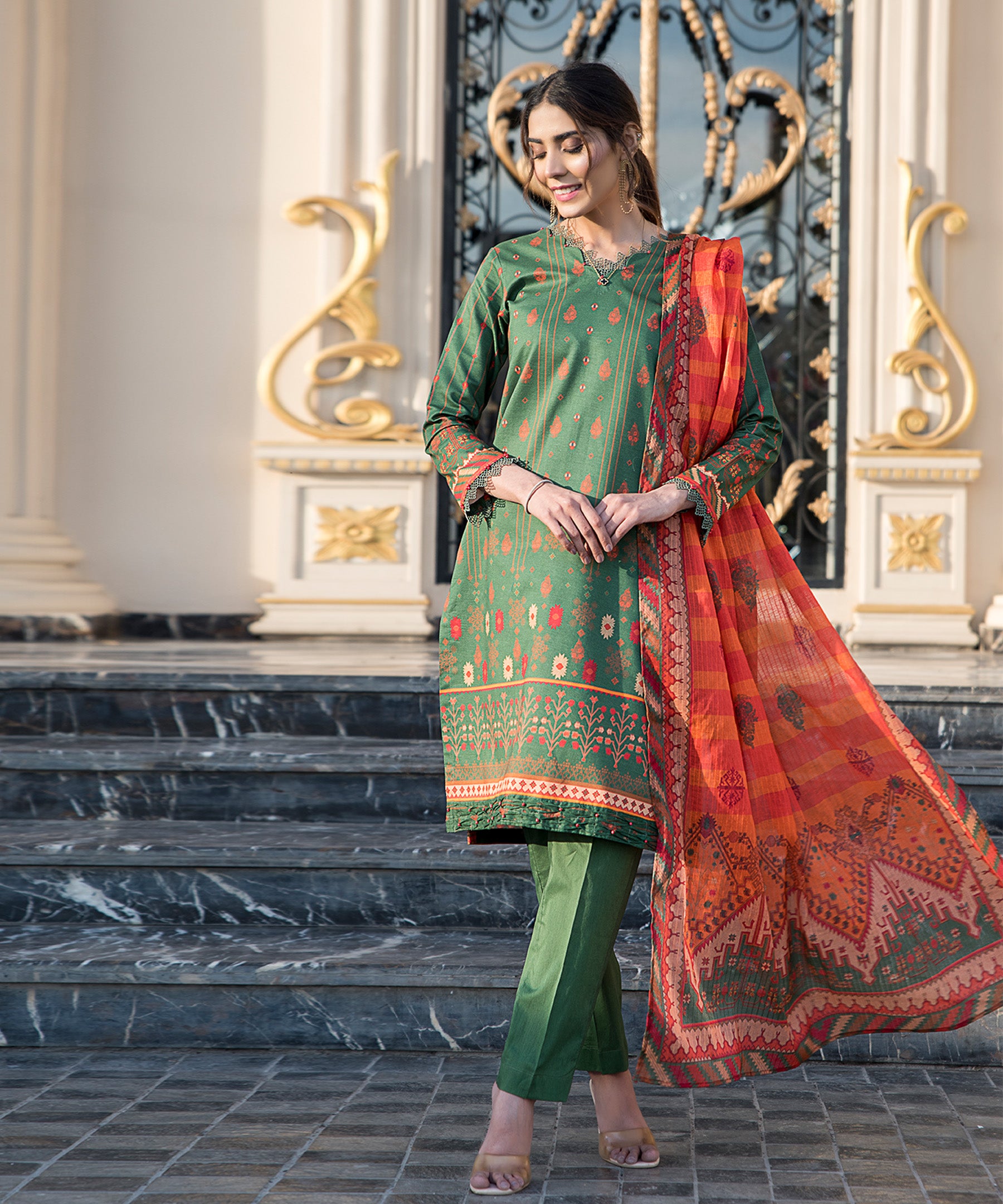 3PC Sapna Digital Collection - 2205