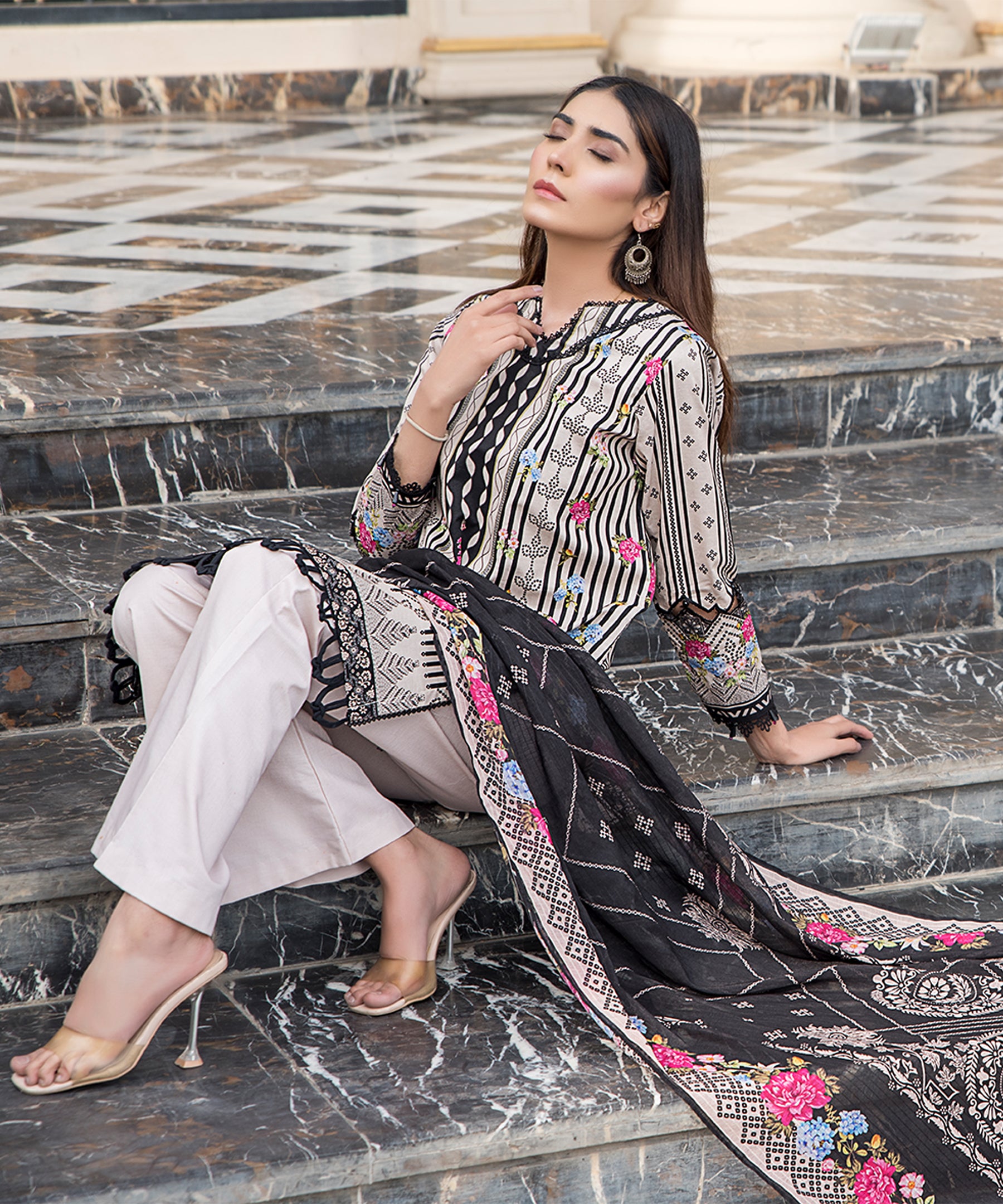 3PC Sapna Digital Collection - 2210