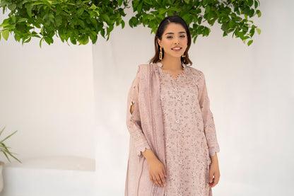 Women Printed 3 Piece Suit  - SD2213