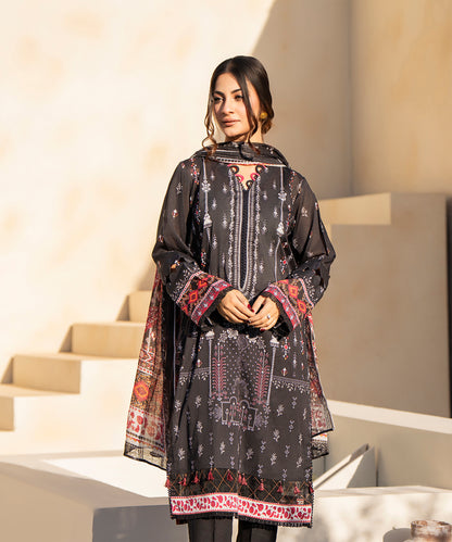 Women Printed 3 Piece Suit  - SD2221
