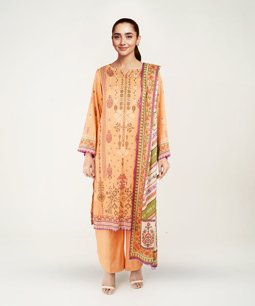 Women Printed 3 Piece Suit - CD2227